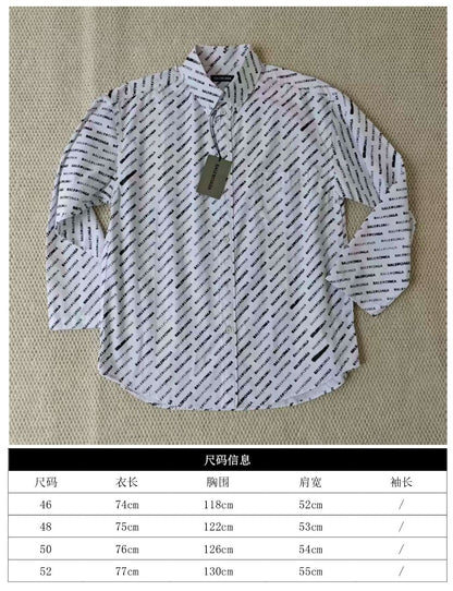 GTR / Balenciaga 남성 셔츠