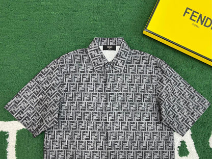 R Factory / Fendi Men's Short-Sleeved Shirt