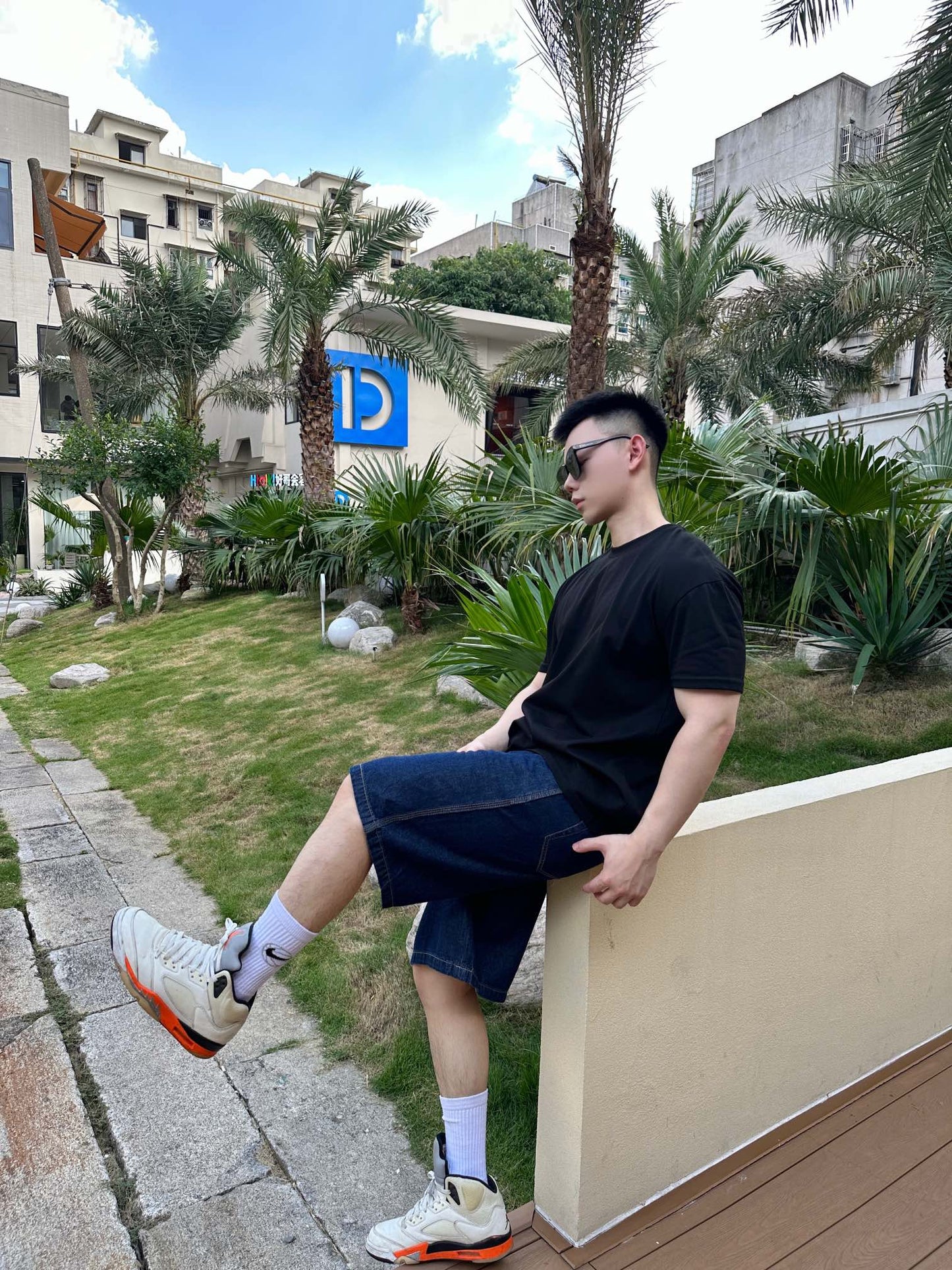 GTR / 프라다 남성 데님 반바지