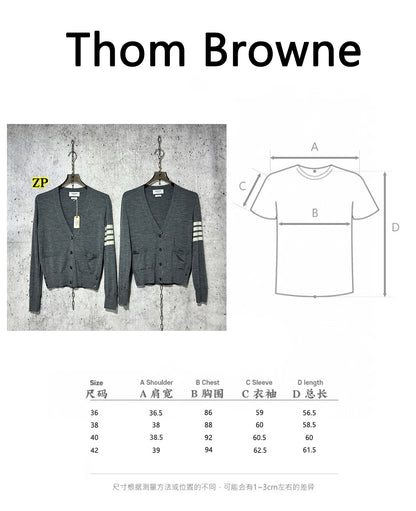 사슬 / 톰브라운 여성 니트 가디건