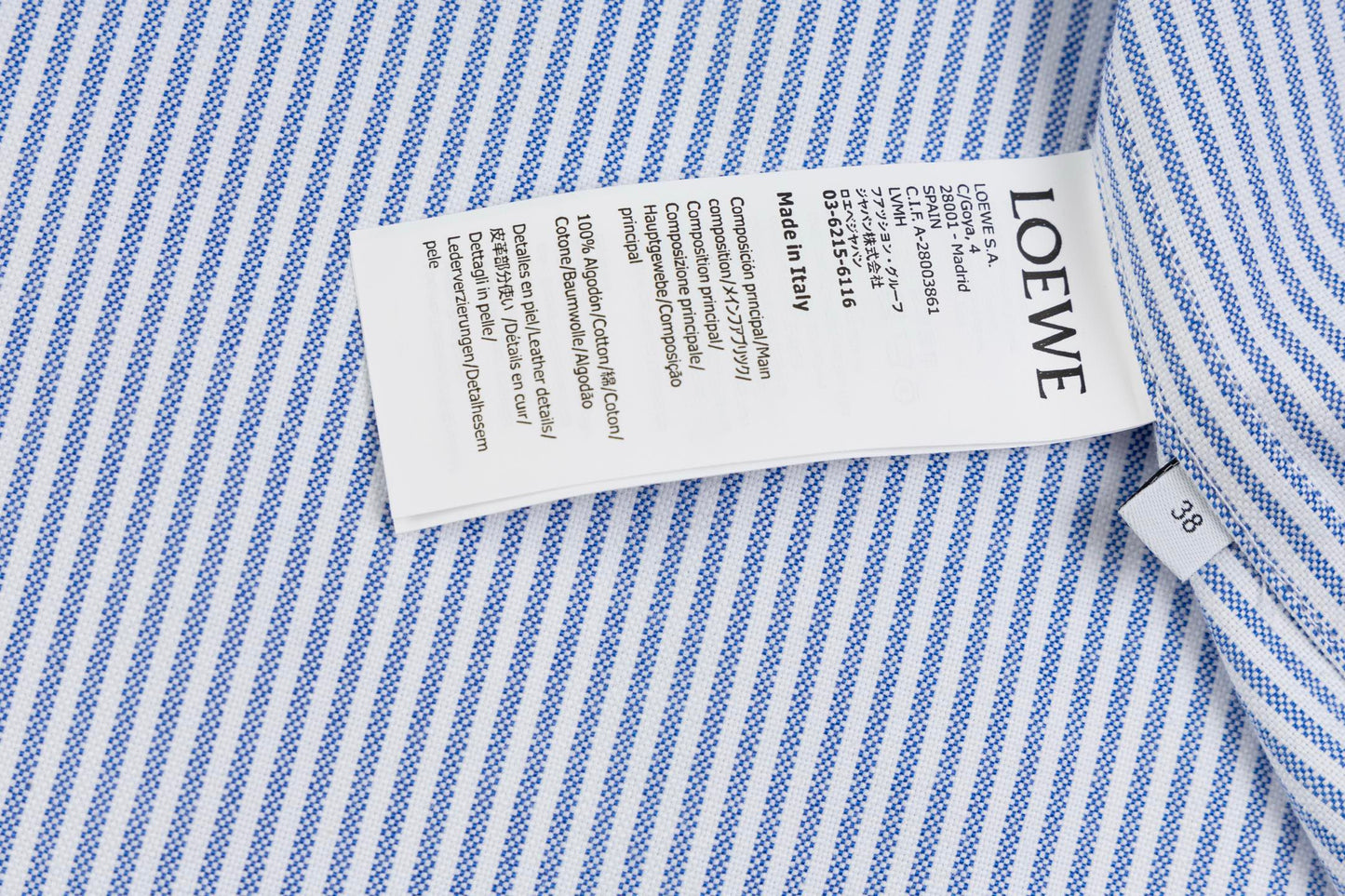 Chain No. 2 / Loewe Men's Shirt