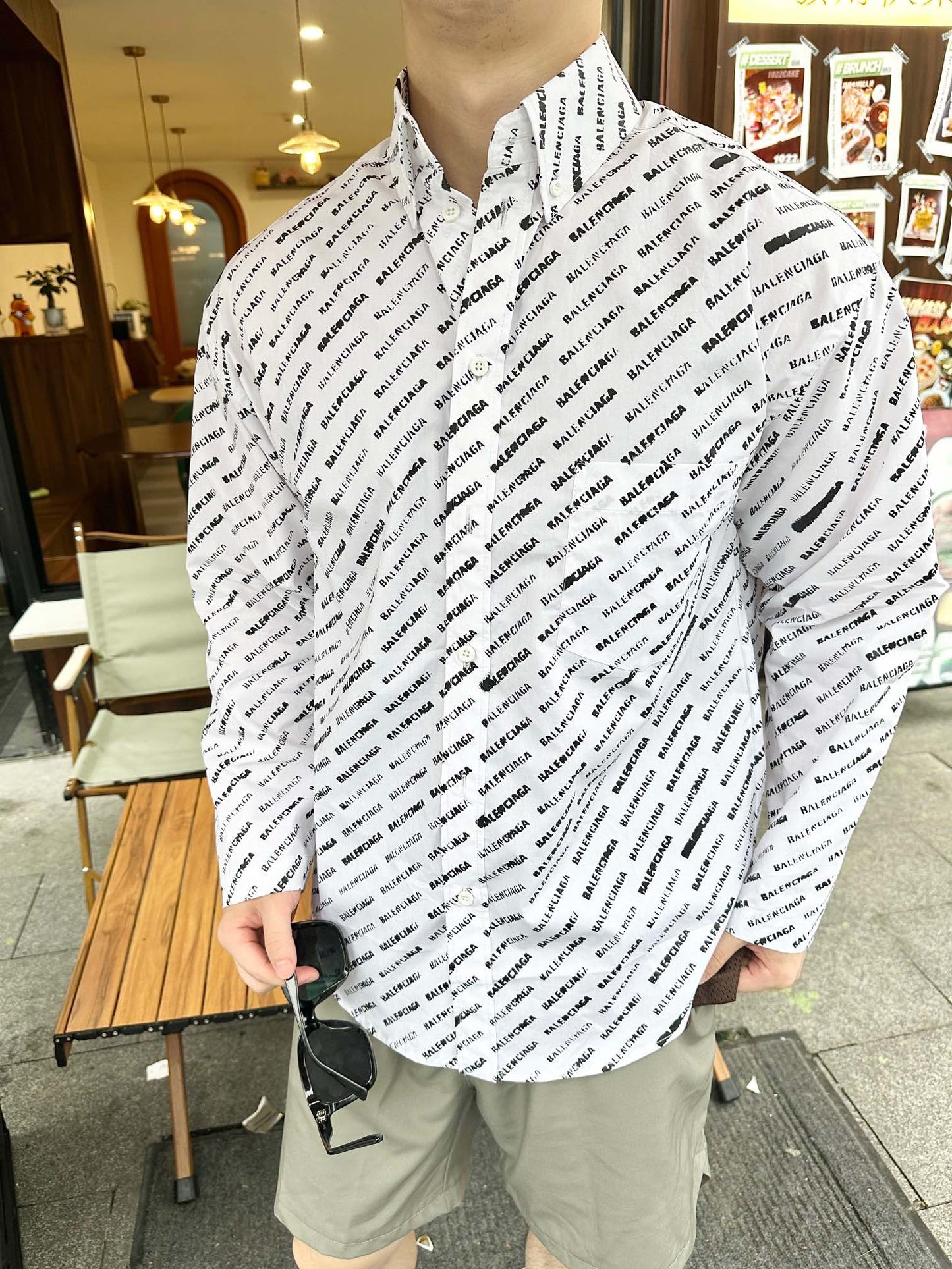 Chain 2 / Balenciaga Men's Shirt