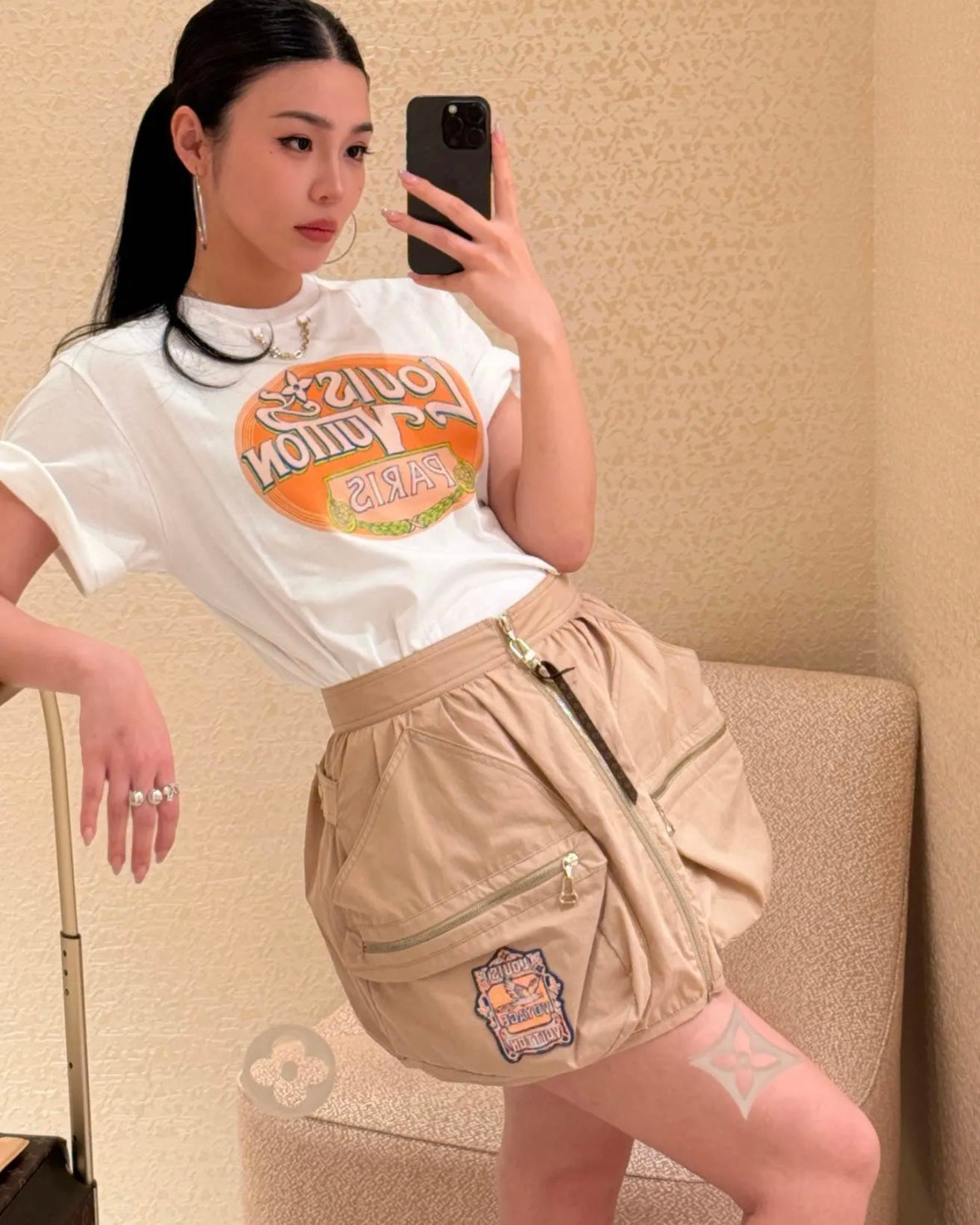 체인2호 / 루이비통 여성 반팔 티셔츠