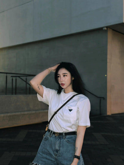 GTR / 프라다 남성 여성 반팔 티셔츠