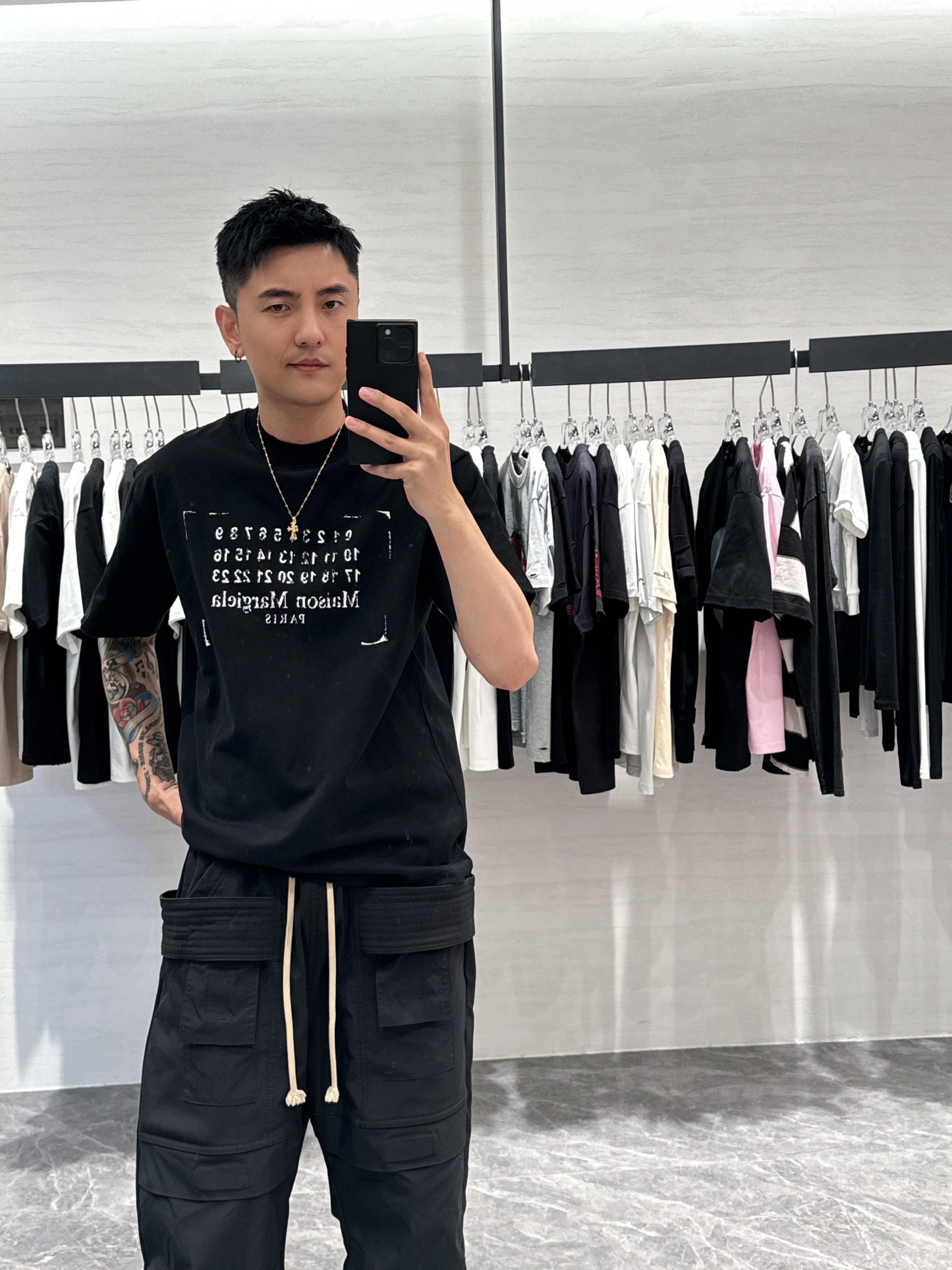 GTR / 메종마르지엘라 남성 반팔 티셔츠