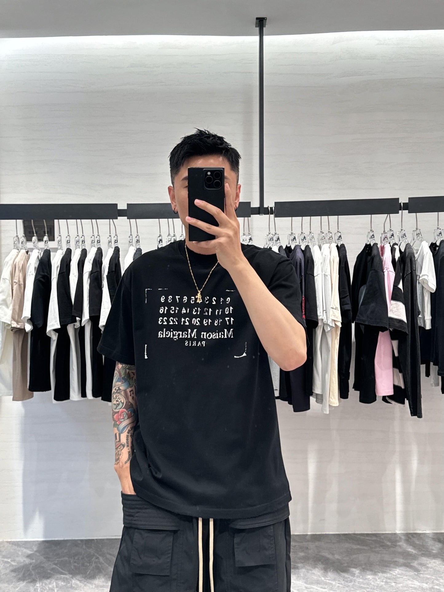 GTR / 메종마르지엘라 남성 반팔 티셔츠