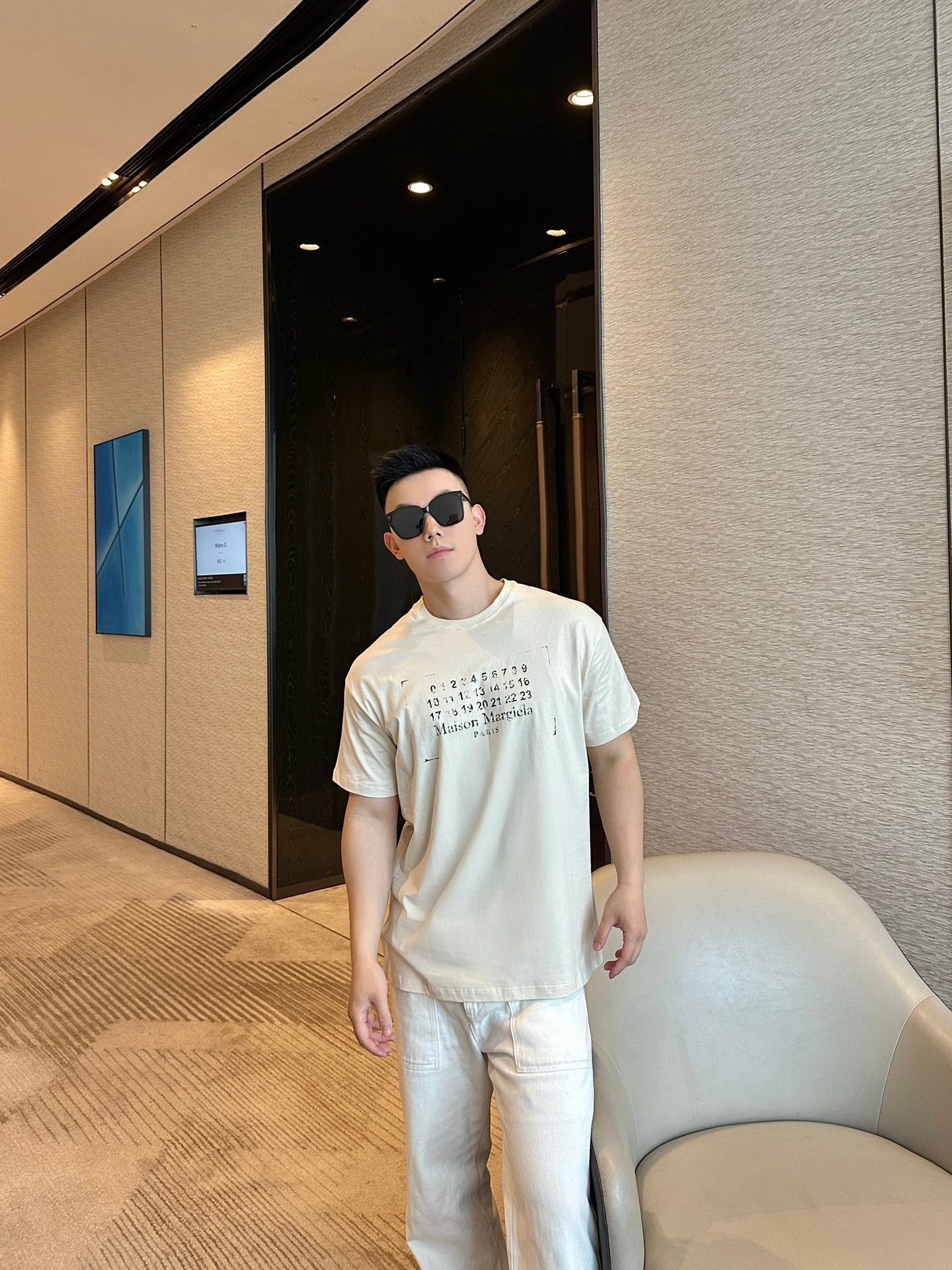 GTR / 메종마르지엘라 남성 반팔 티셔츠