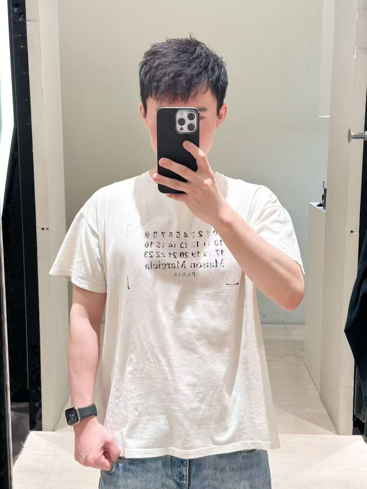 GTR / 메종마르지엘라 남성 반팔 티셔츠