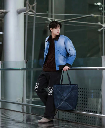 BVG / 로에베 남성 여성 청바지