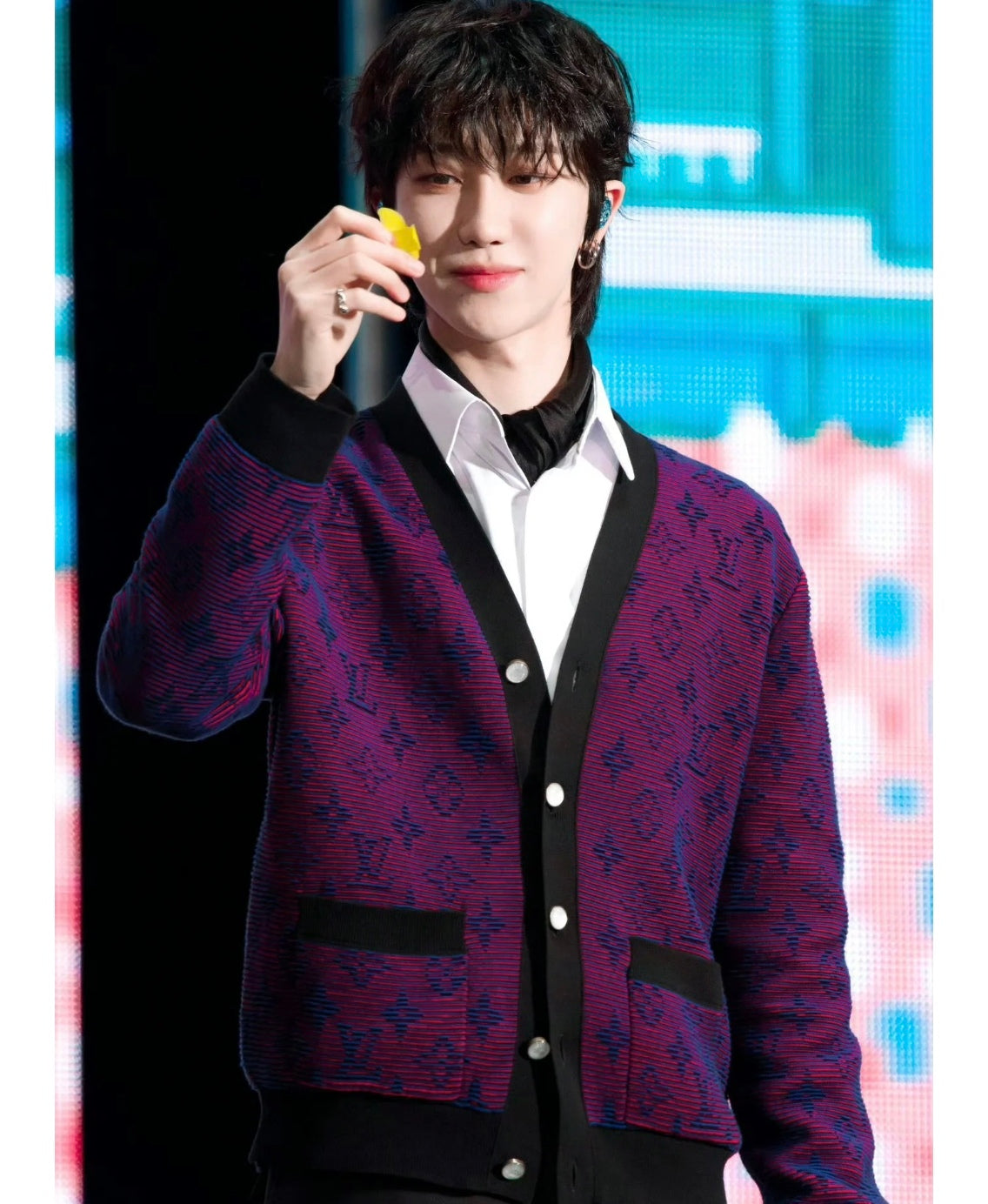 BVG / 루이비통 남성 니트 가디건