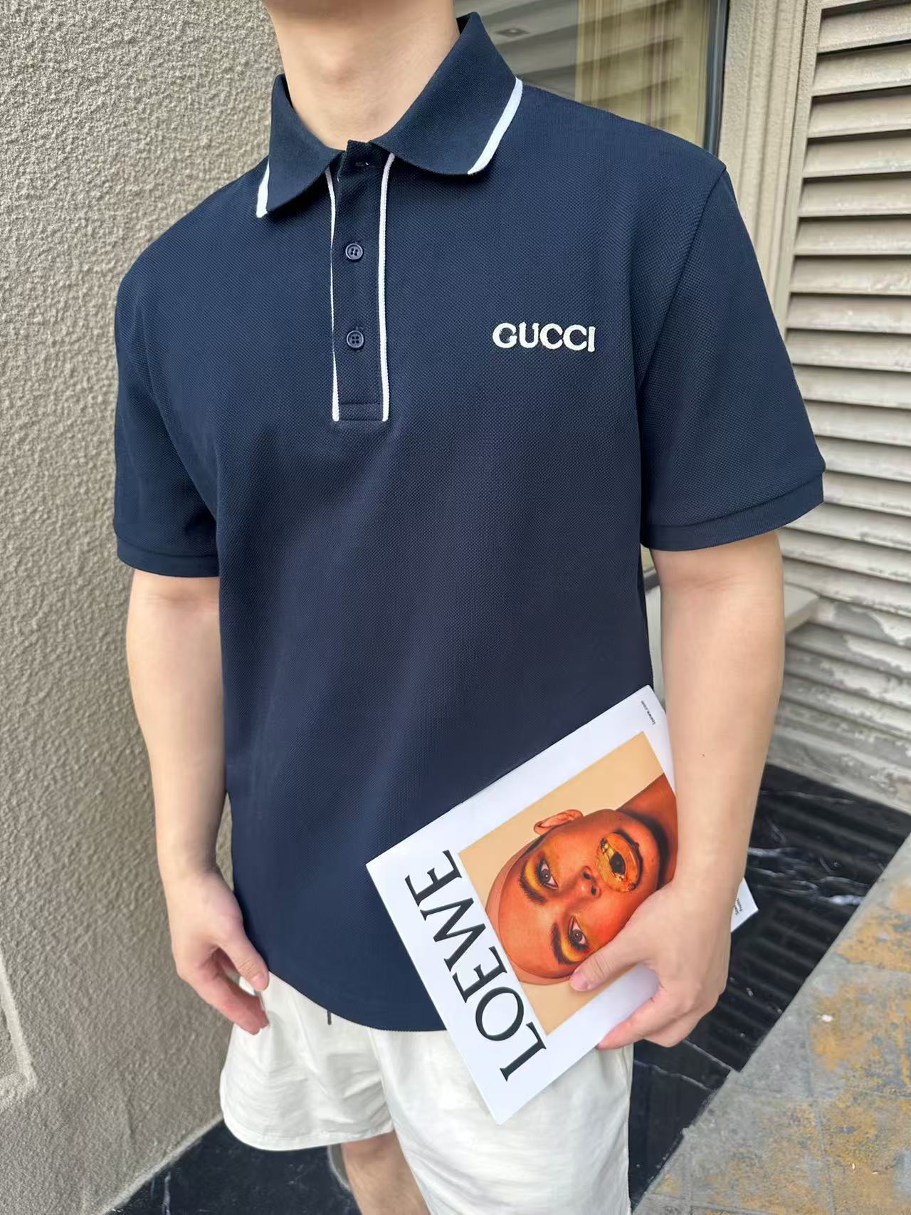 GTR / Gucci Men's Short-Sleeve Shirt