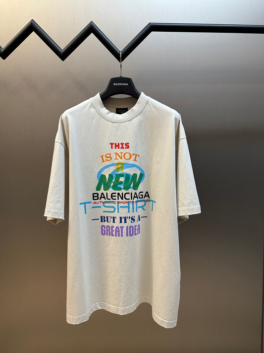 체인2호 / 발렌시아가 남성 반팔 티셔츠