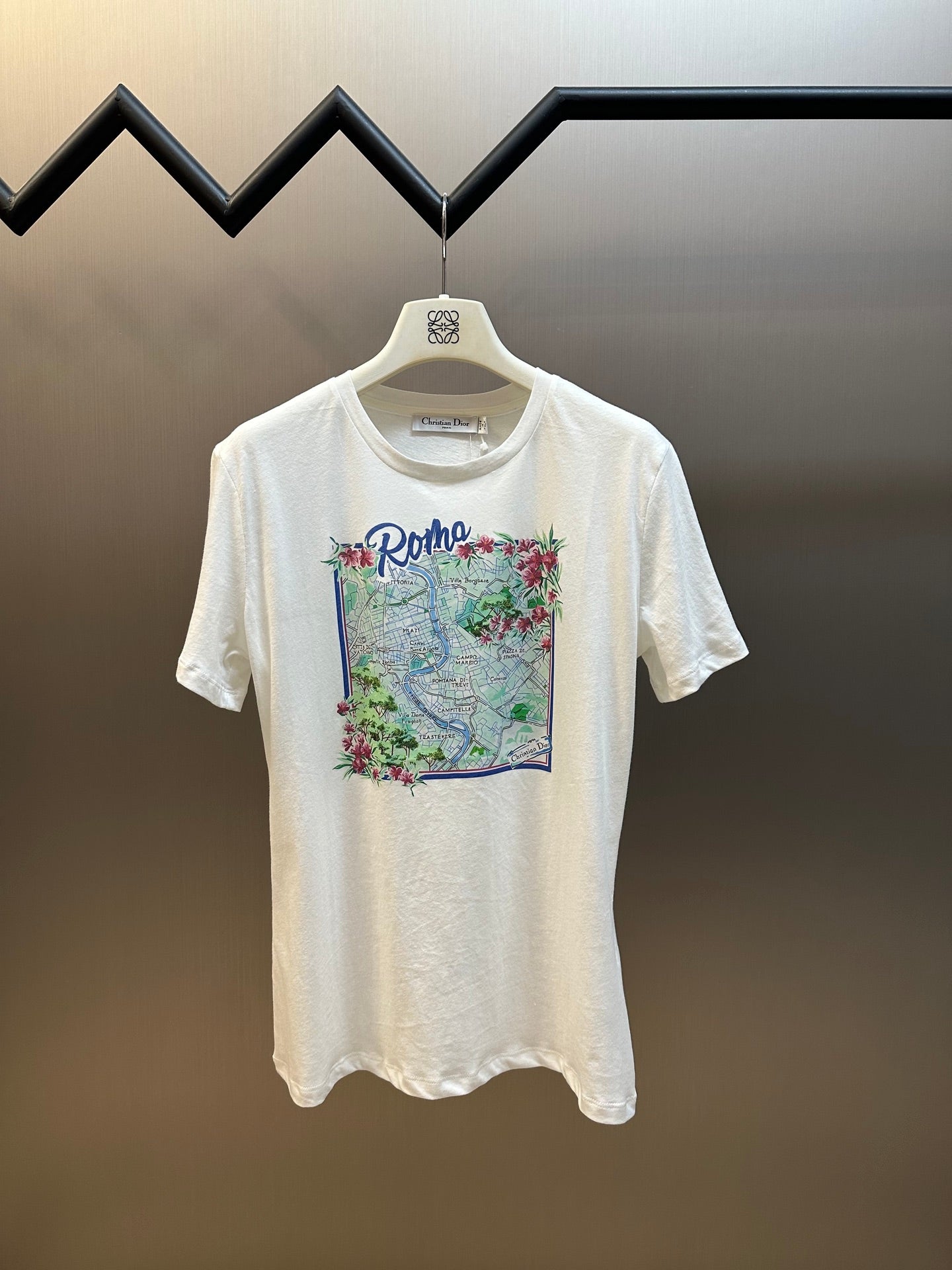체인2호 / Dior Women's Souvenir Print Short-Sleeve T-Shirt