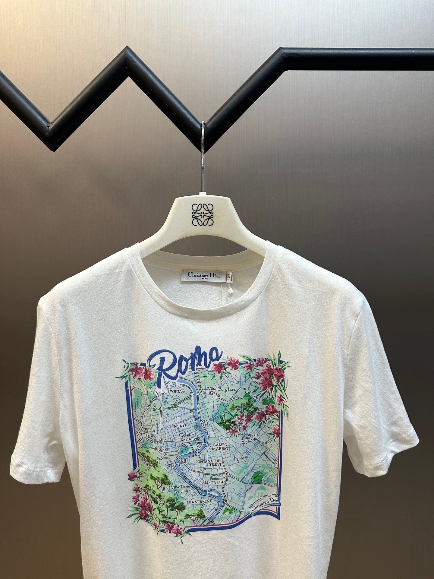 체인2호 / Dior Women's Souvenir Print Short-Sleeve T-Shirt