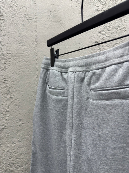 Chain 2 / Dior Men's Embroidered Gray Pants