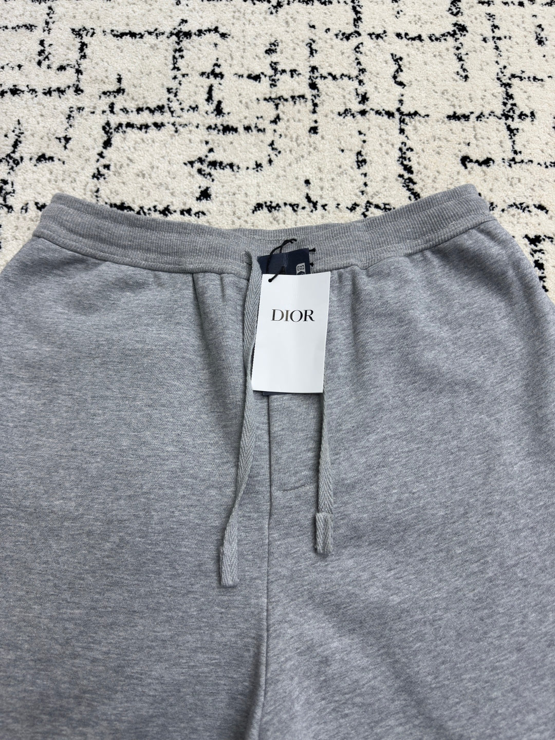 Chain 2 / Dior Men's Embroidered Gray Pants