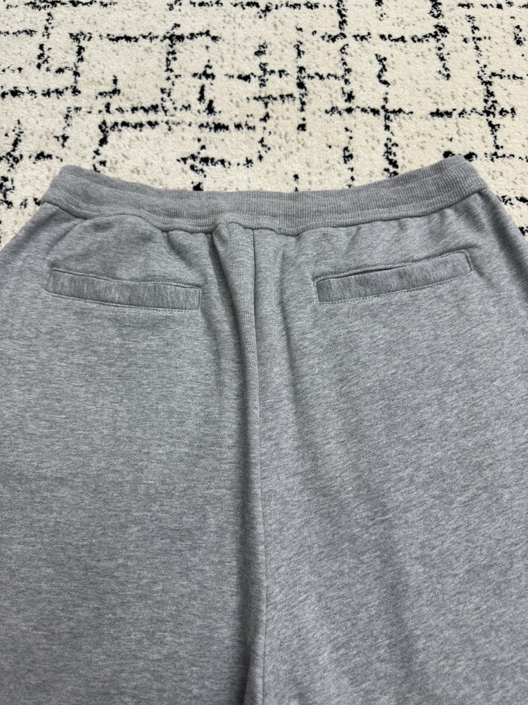 Chain 2 / Dior Men's Embroidered Gray Pants