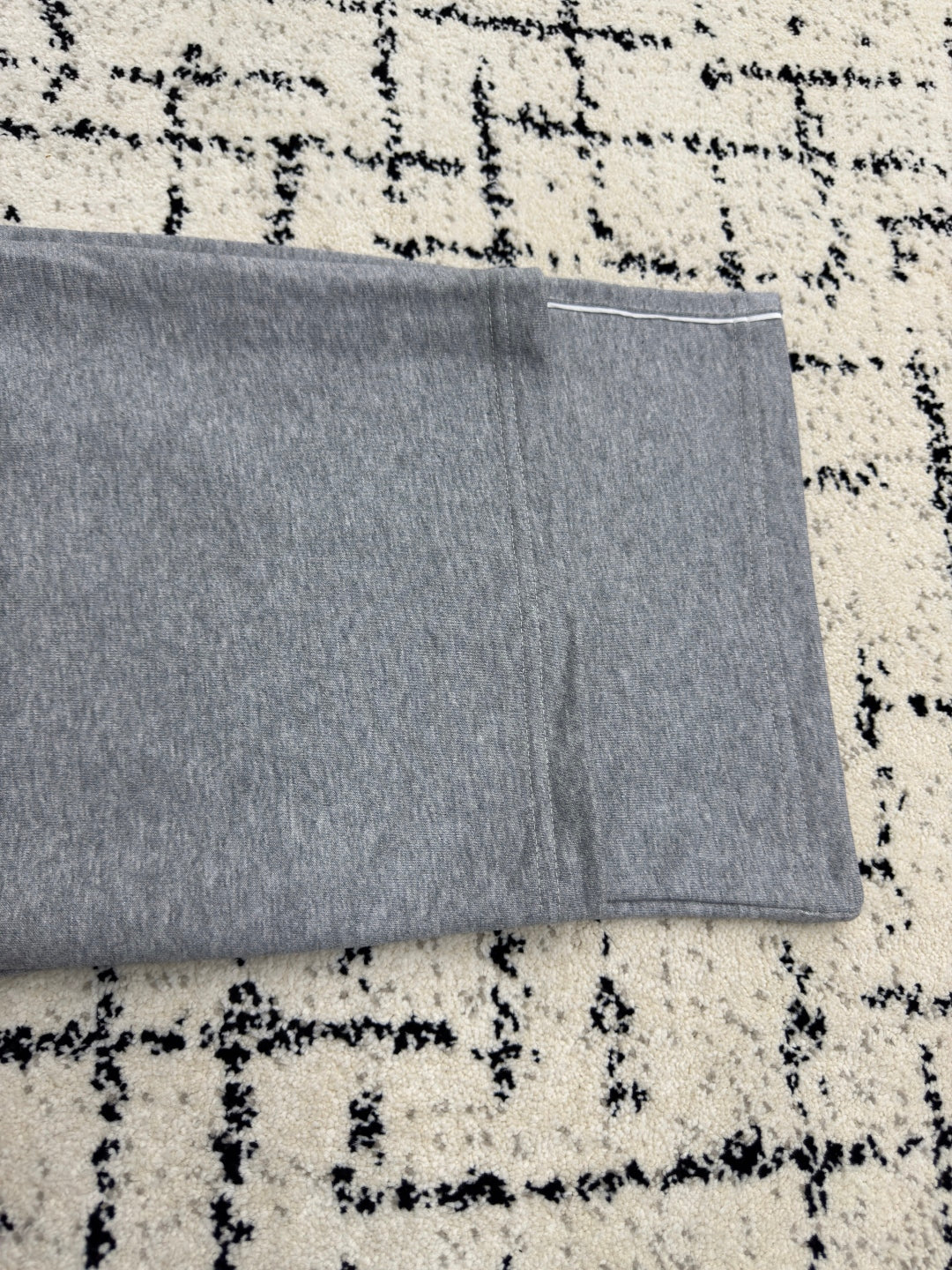 Chain 2 / Dior Men's Embroidered Gray Pants