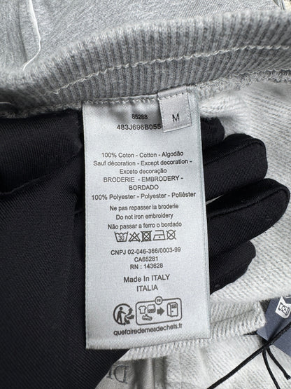 Chain 2 / Dior Men's Embroidered Gray Pants