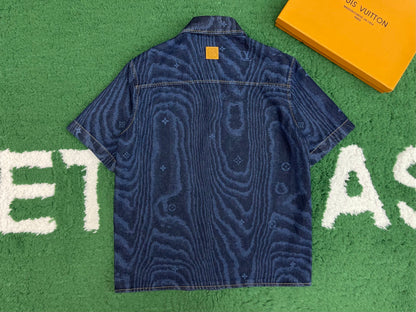 BVG / 루이비통 남성 반팔 데님 셔츠