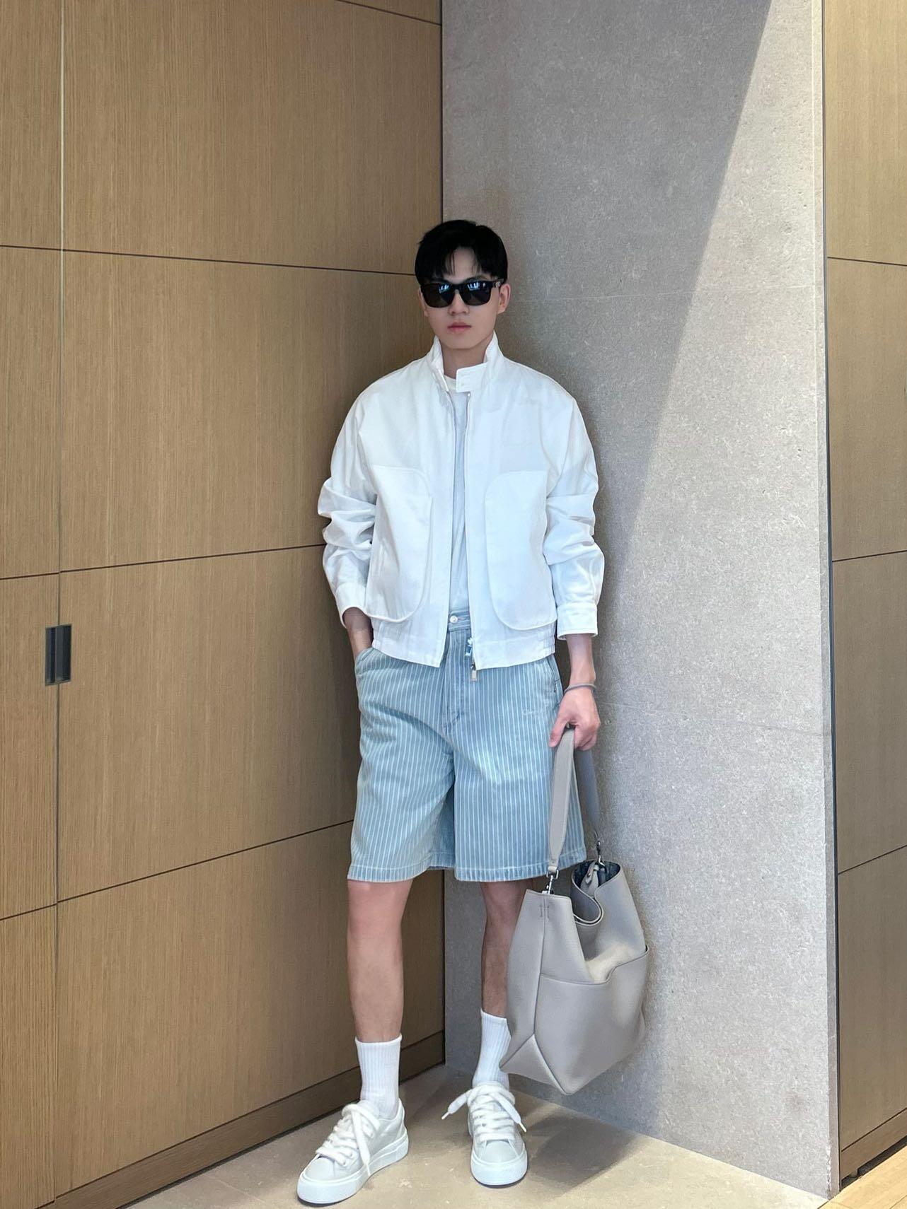 BVG / 디올 남성 데님 반바지