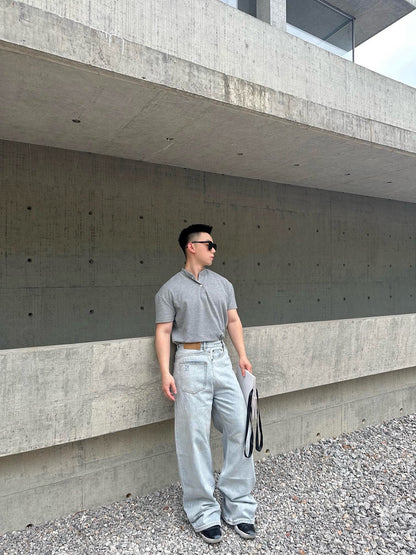 사슬 / 메종마르지엘라 남성  와이드 데님 팬츠