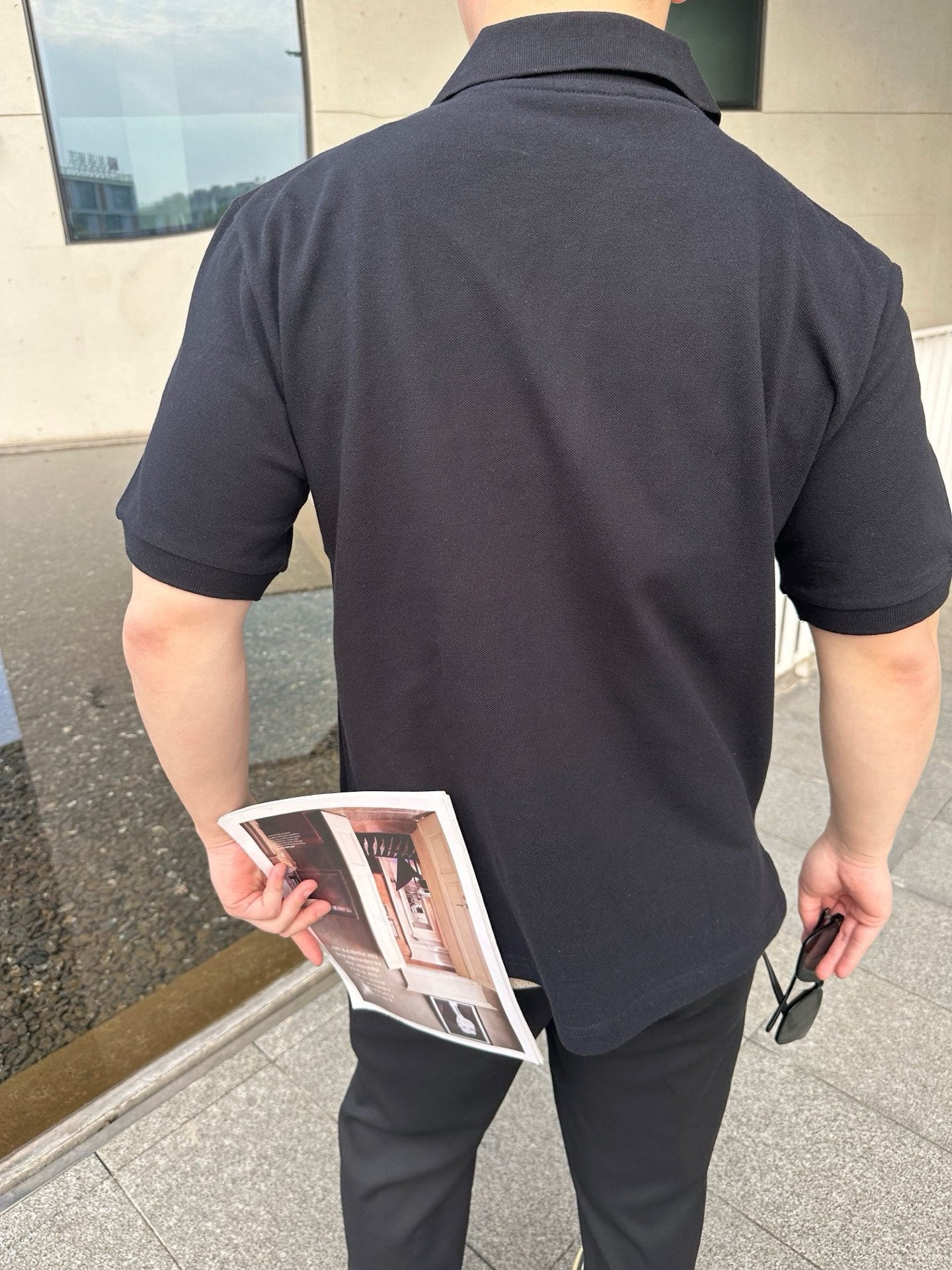 사슬 / 입생로랑 남성 여성 반팔 셔츠