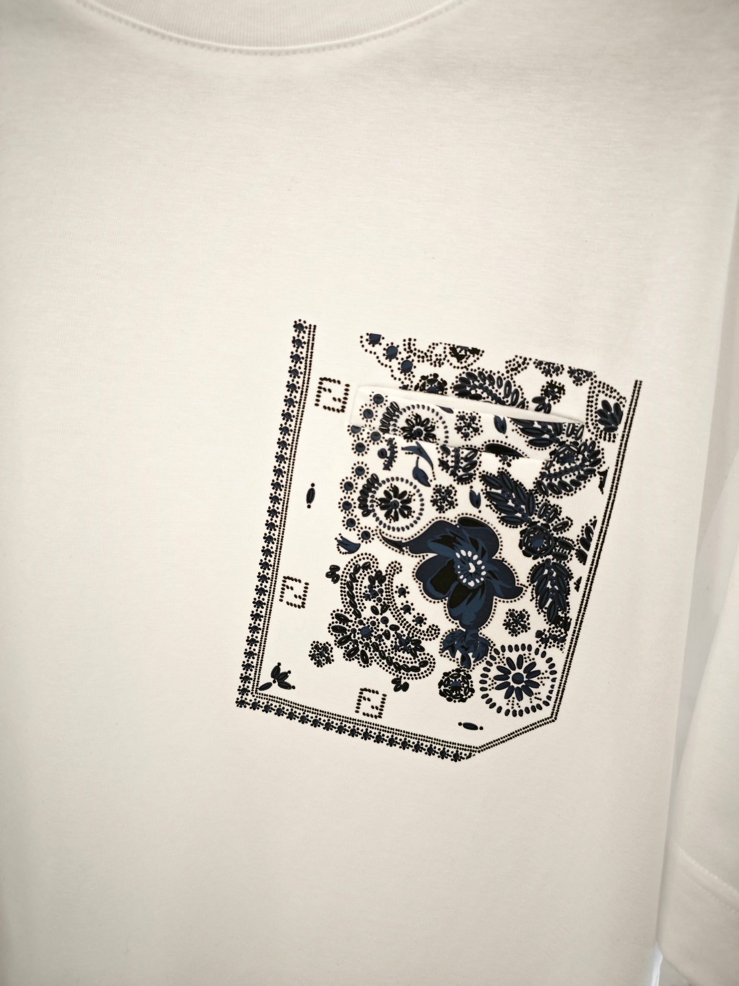 GTR / Fendi Men's Printed Short-Sleeved T-Shirt