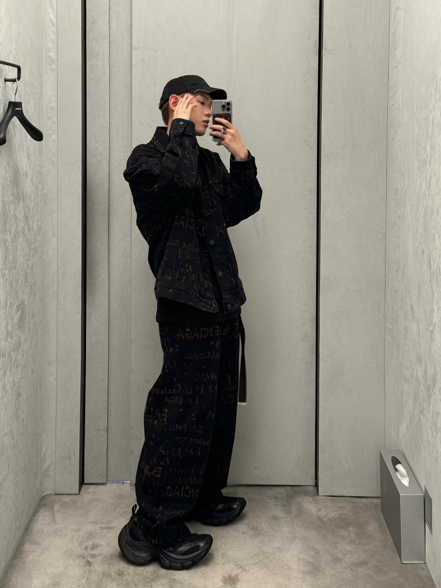 GTR / 발렌시아가 남성 데님 자켓