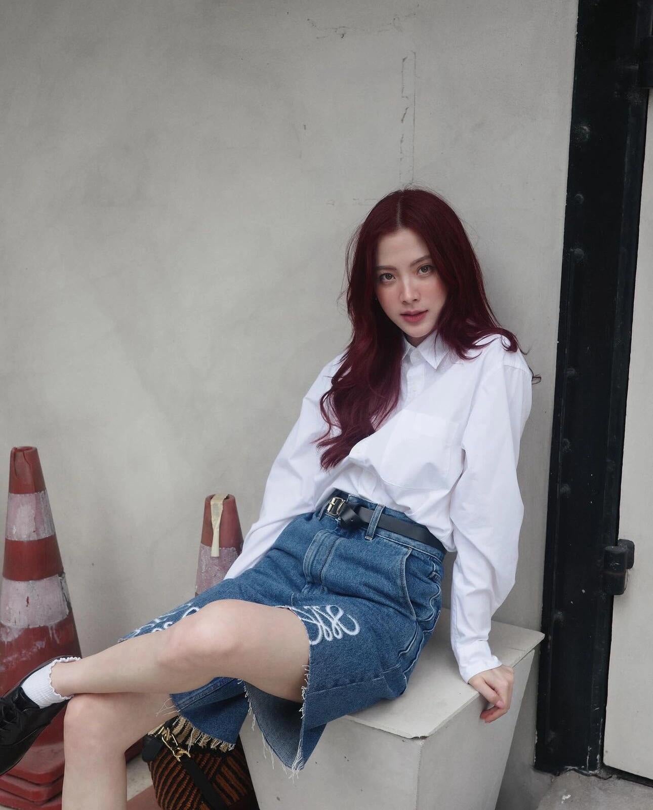 GTR / 로에베 남성 데님 반바지