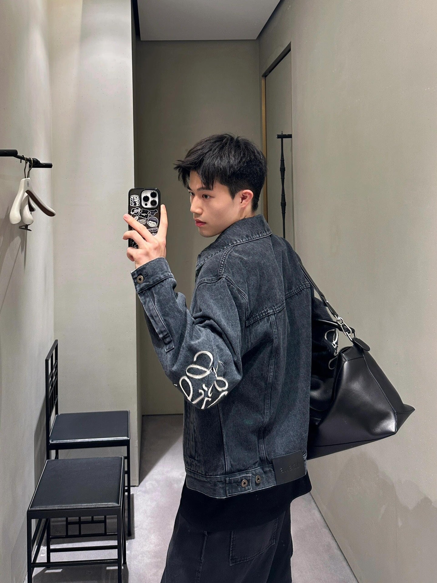 GTR / 로에베 남성 데님 자켓