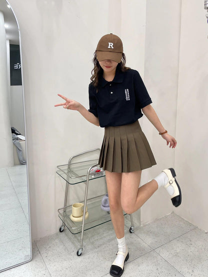 R공장 / 크롬하츠 남성 알파벳 반팔 폴로넥 반팔 셔츠