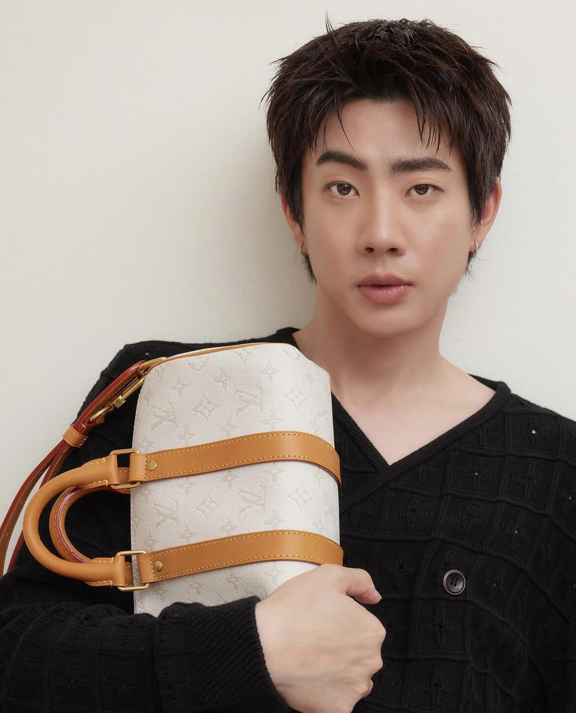 R공장 / 루이비통 남성 더블 버클 니트 가다건