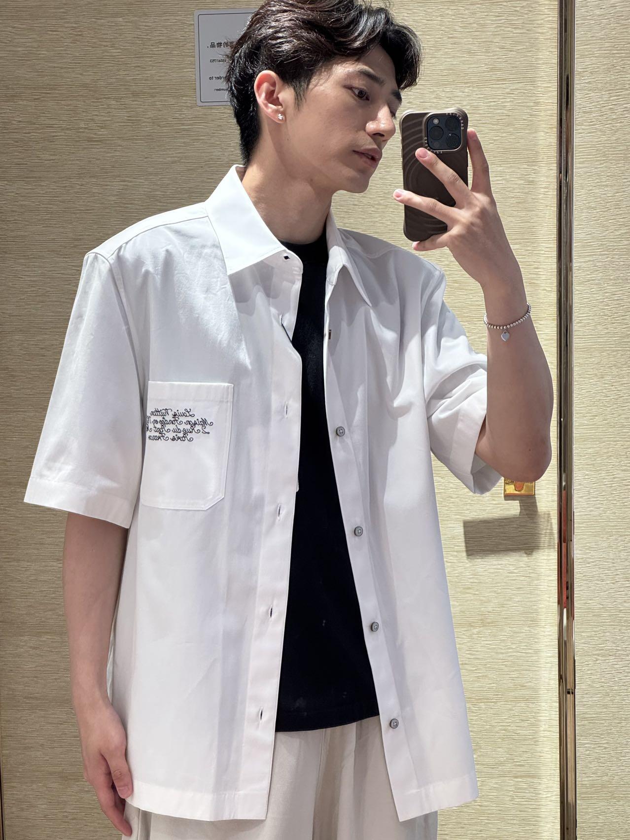 R공장 / 루이비통 남성 반팔 셔츠