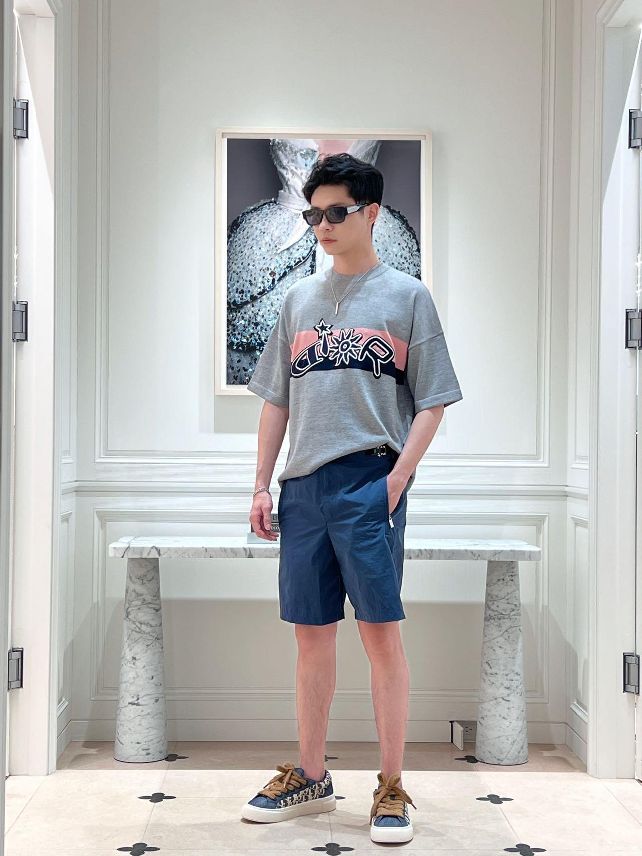 R공장 / 디올 남성 반팔 티셔츠