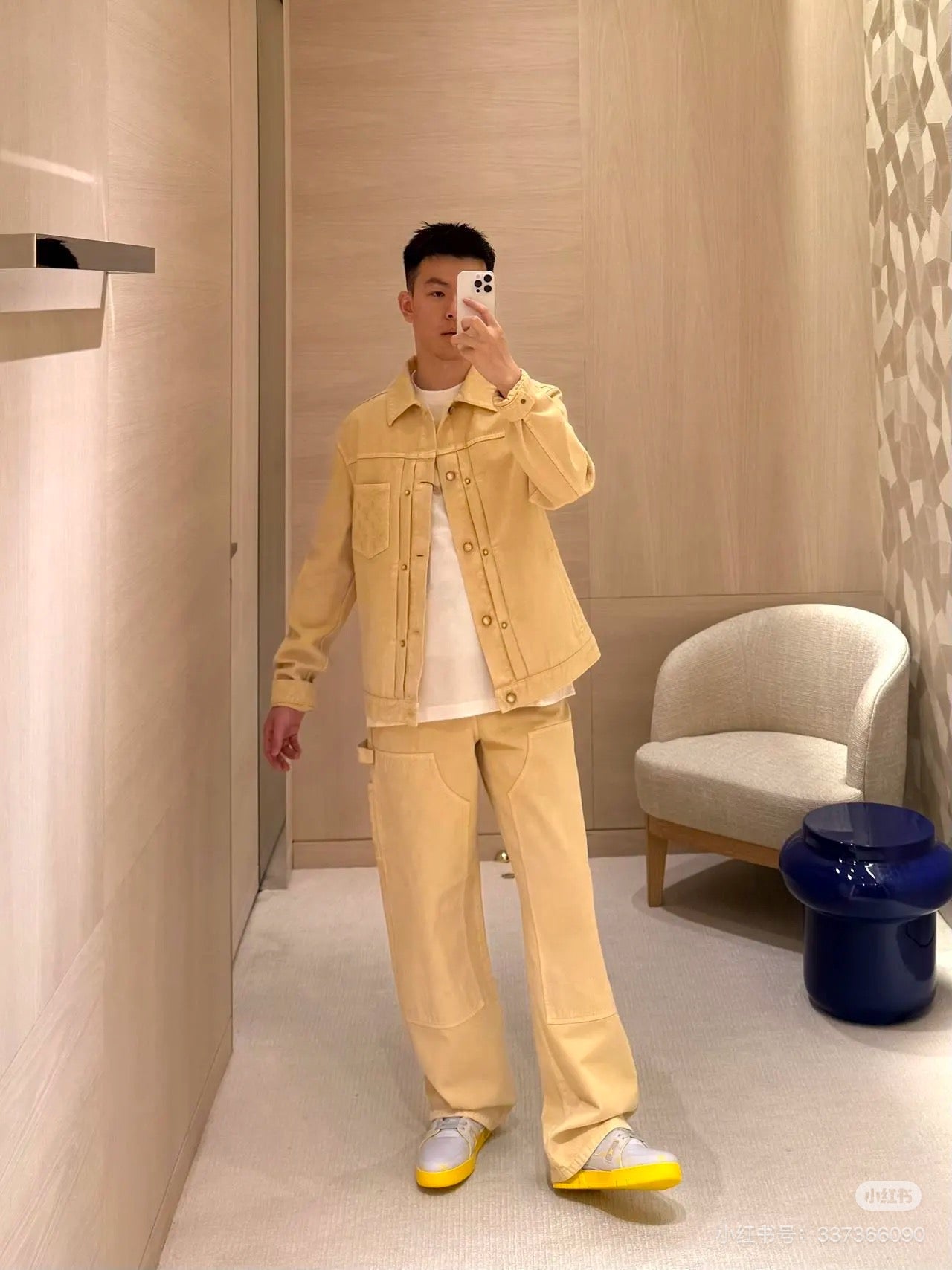 GTR / 루이비통 남성 데님 바지
