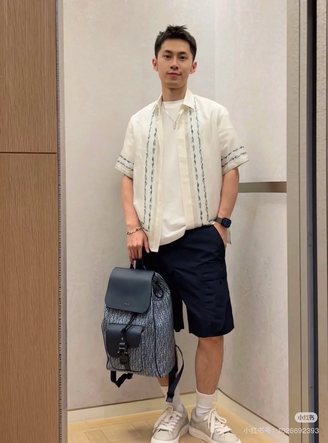 체인2호 / 디올 남성 반팔 셔츠
