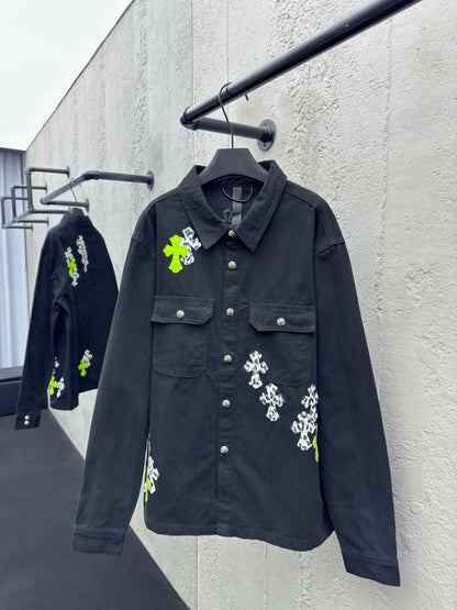 Chain 2 / Chrome Hearts Men's Denim Jacket
