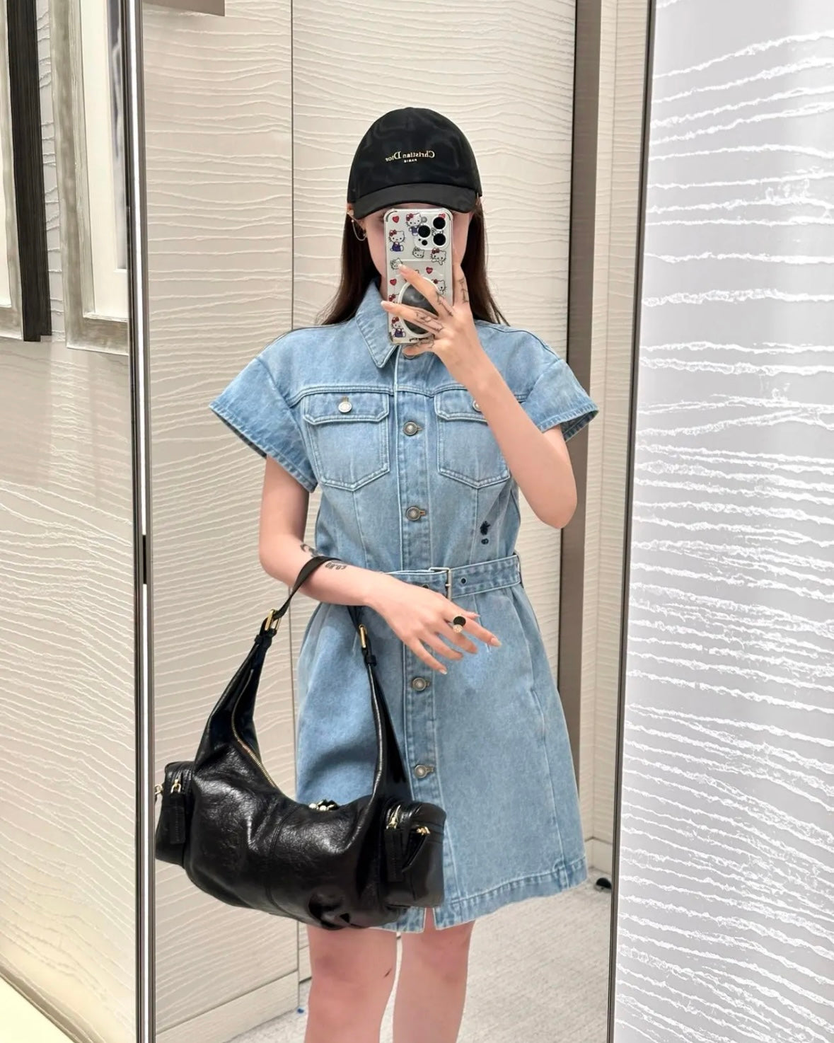 Chain 2 / Dior Women's Short Shirt Dress