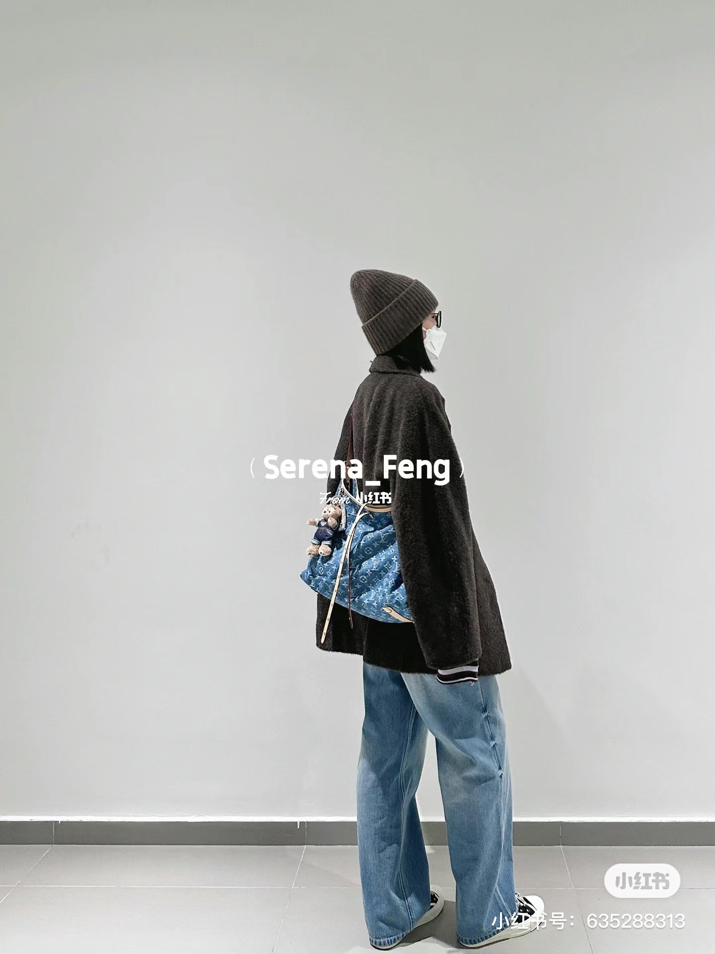 양 공장 / 루이비통 네이비 데님백