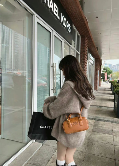 양 공장 / 미우미우 라지 브라운 볼링백
