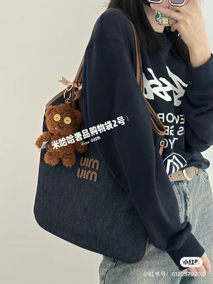 양 공장 / 미우미우 캔버스 가방