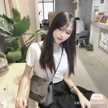 양 공장 / 생 로랑 체인 백