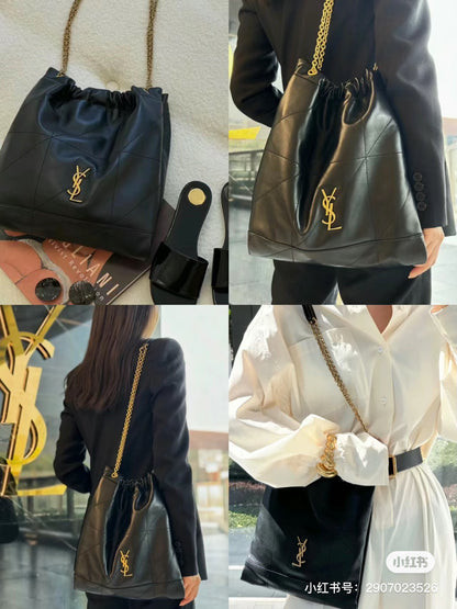 양 공장 / 생로랑 쓰레기 봉투 가방