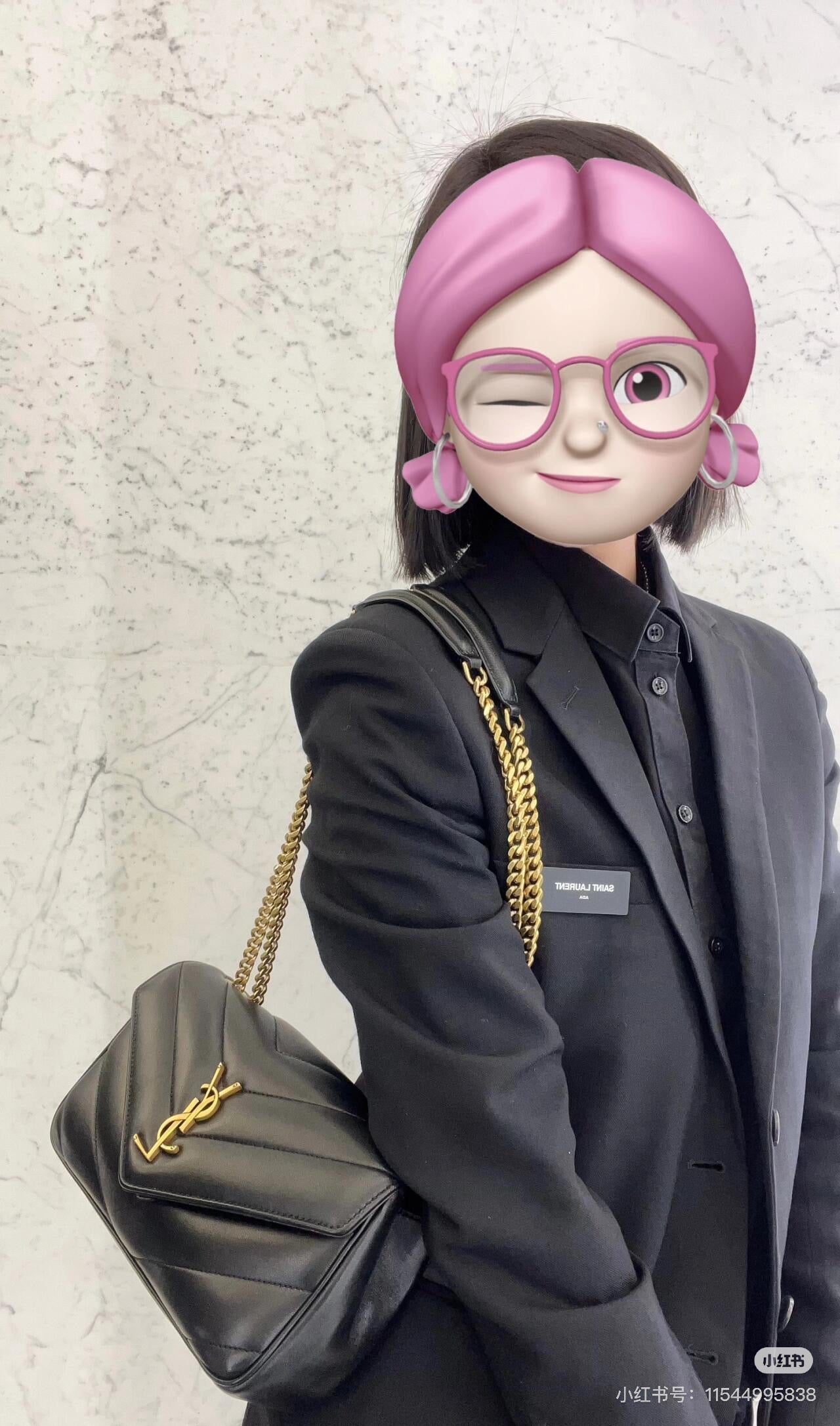 양 공장 / 생로랑 스몰 체인백