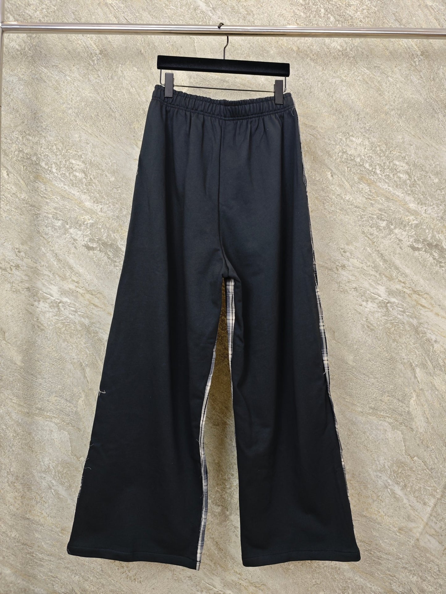 GTR / Balenciaga Men's Women's Check Long Pants