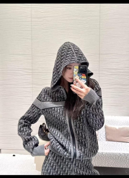 R공장 / 디올 여성 양면 니트