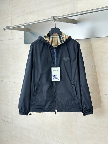 Chain2 / Burberry Men's Reversible Jacket