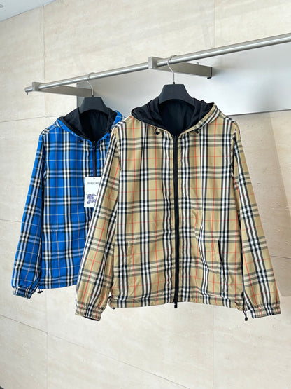 Chain2 / Burberry Men's Reversible Jacket