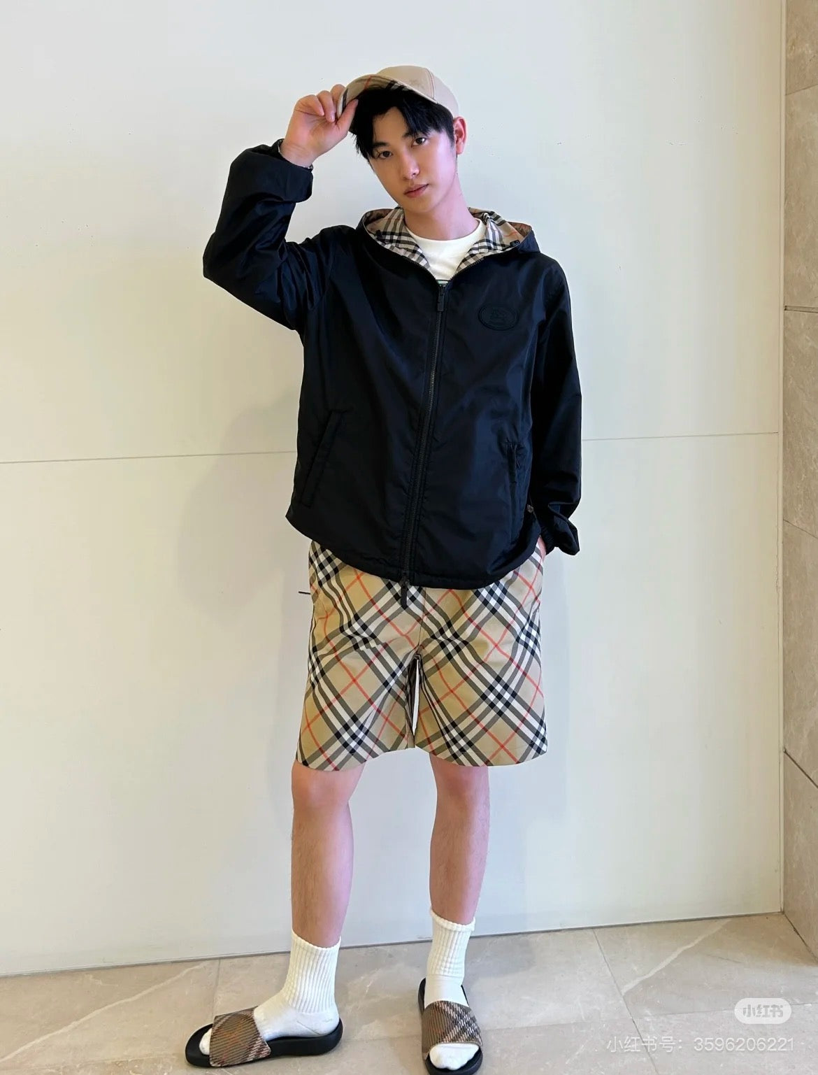 Chain2 / Burberry Men's Reversible Jacket